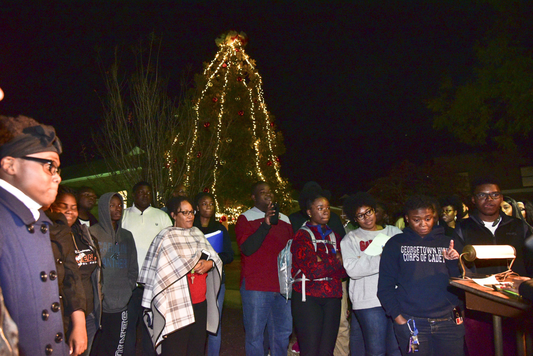 Claflin Annual Tree Lighting
